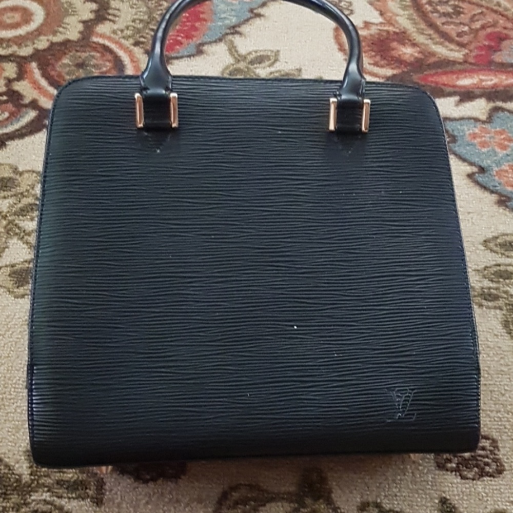 Black handbag